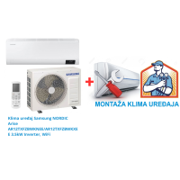 Klima uređaj Samsung NORDIC Arise AR12TXFZBWKNEE/AR12TXFZBWKXEE 3.5kW Inverter, WiFi  SA MONTAŽOM